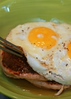 01.04.09
Take it or leave it??

My husband and I DO NOT agree on this food here ~  and we need your help to end the war~
Pancake and syrup topped off with eggs over-easy~ 
Please help with this debit... would more people take it or leave it???
so would you take it, or leave it?